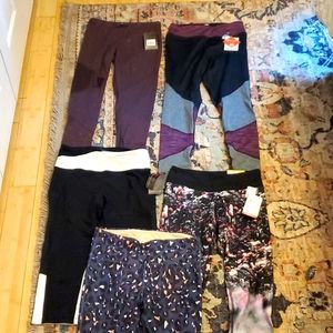5 pair of Marika/ Bally leggings. New with tags